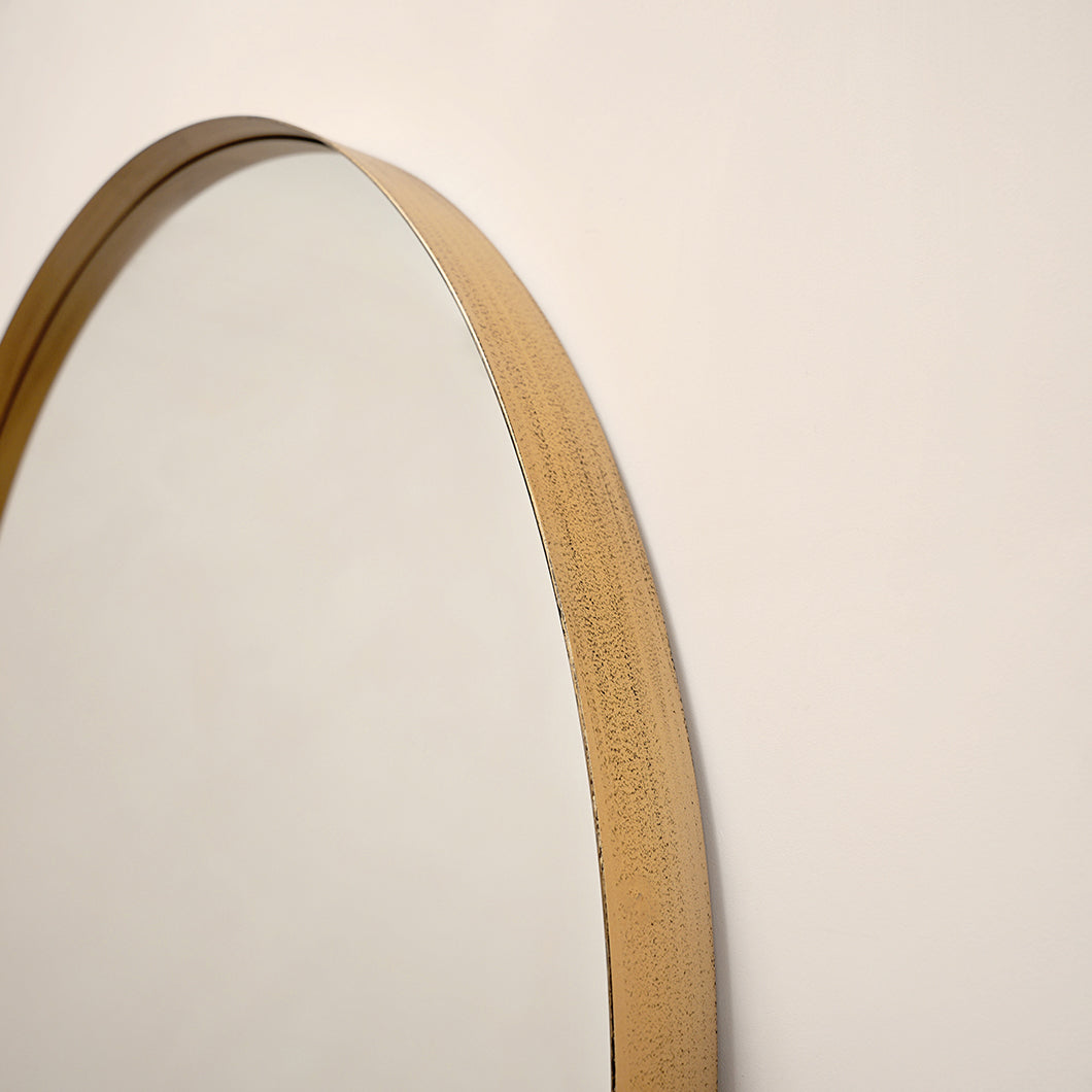 Arcus - Full Length Arched Gold Extra Large Metal Mirror 200cm x 90cm - Image 6