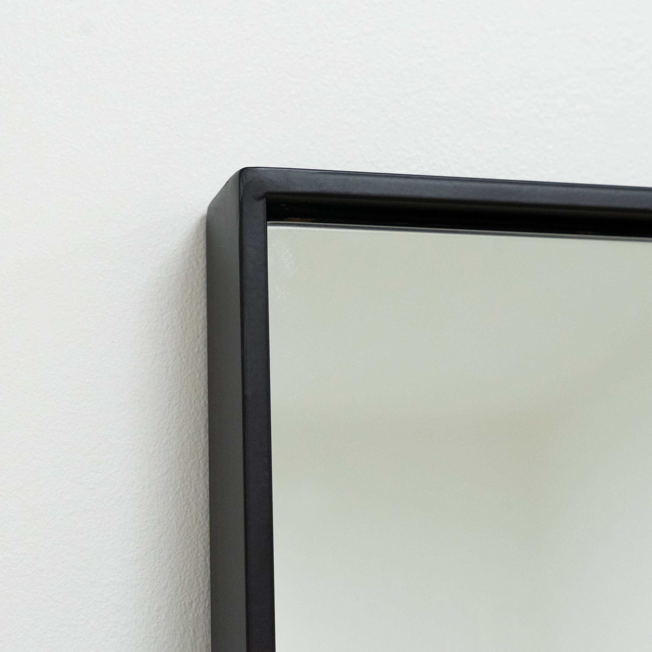 Theo - Full Length Black Extra Large Metal Mirror 200cm x 100cm - Image 6