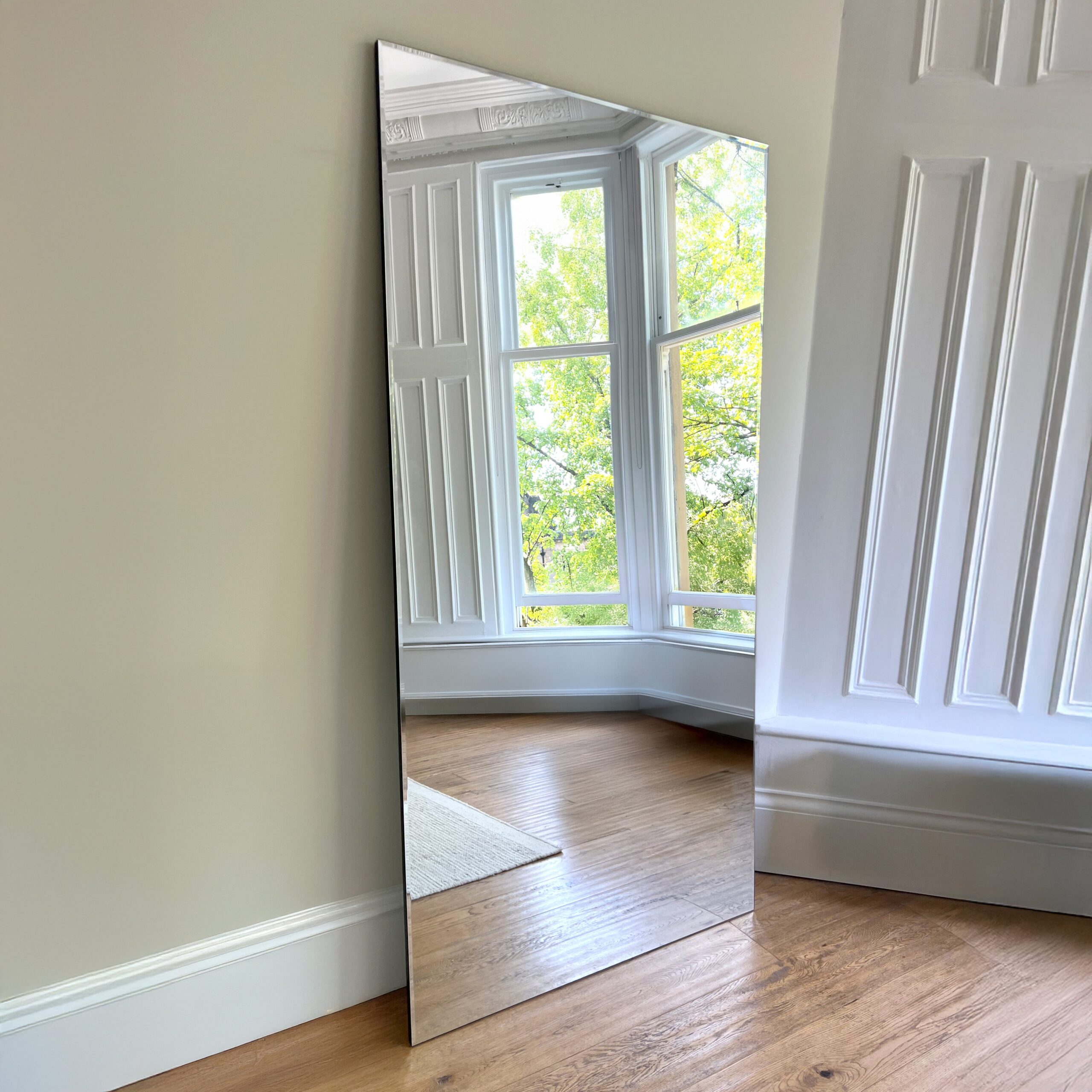 Edge - Extra Large Frameless Full Length Rectangular Mirror 200cm x 100cm - Image 7