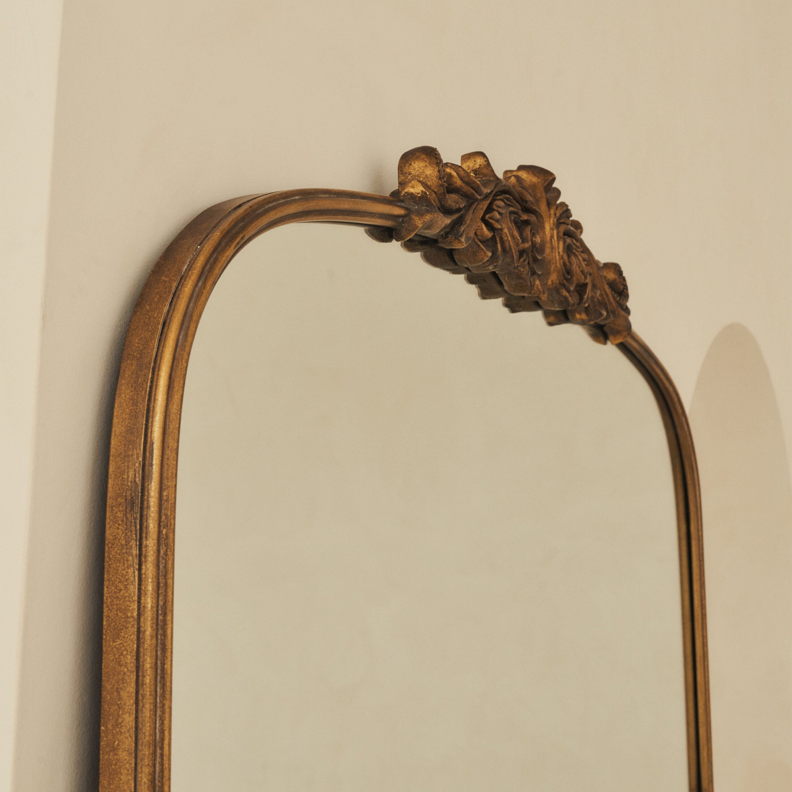 Amelia - Full Length Gold Arched Metal Mirror 200cm x 121cm - Image 5