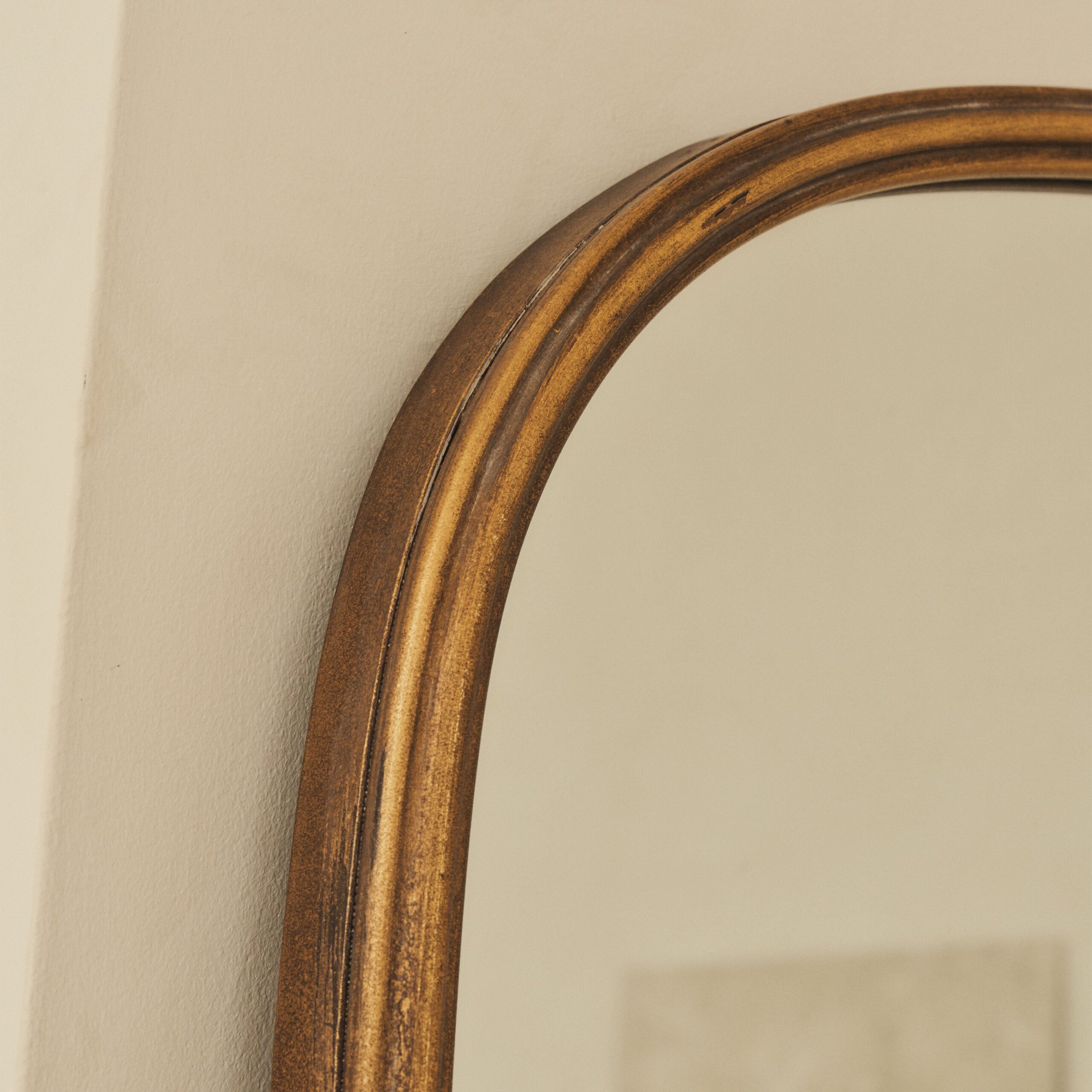 Amelia - Full Length Gold Arched Metal Mirror 200cm x 121cm - Image 3
