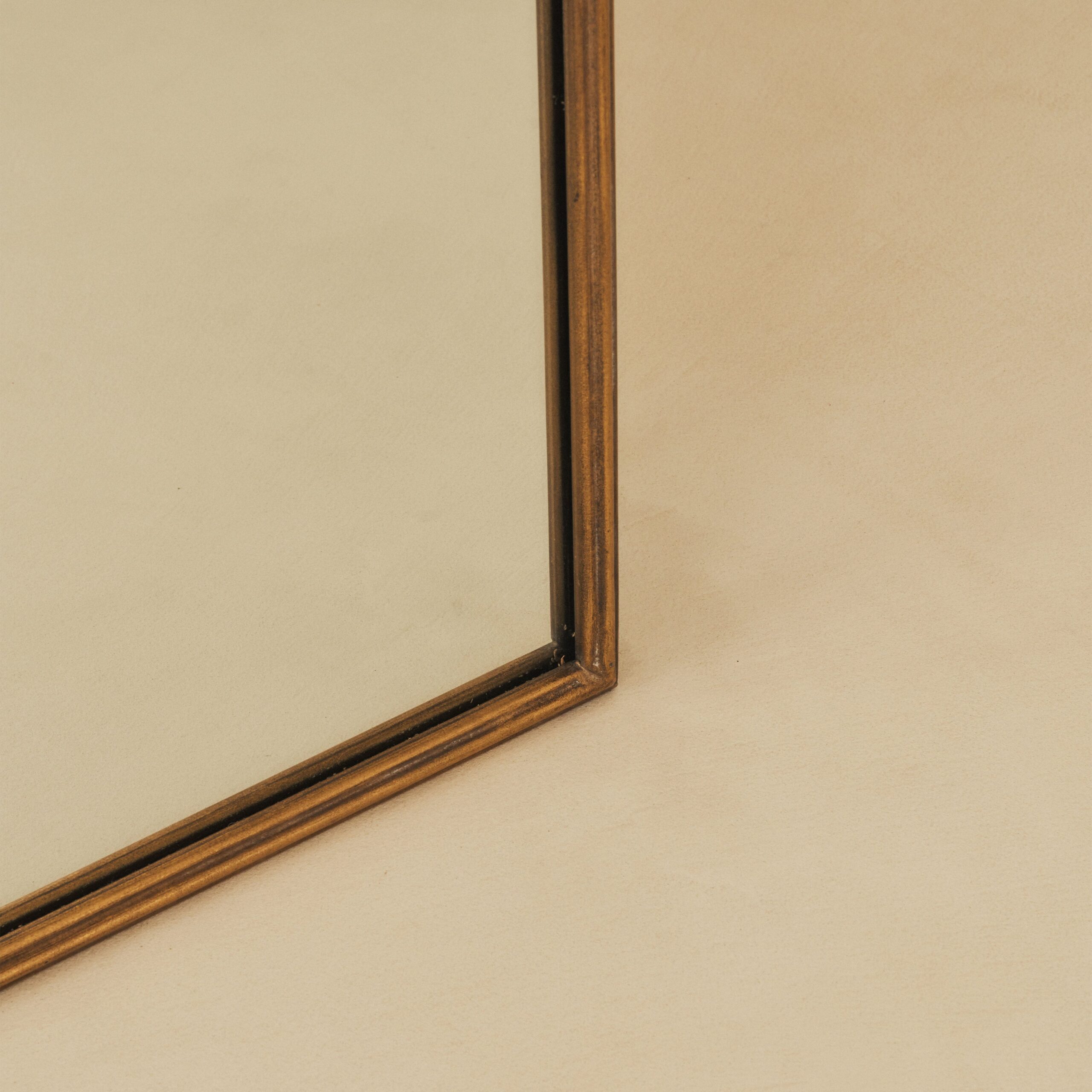 Amelia - Full Length Gold Arched Metal Mirror 200cm x 121cm - Image 6