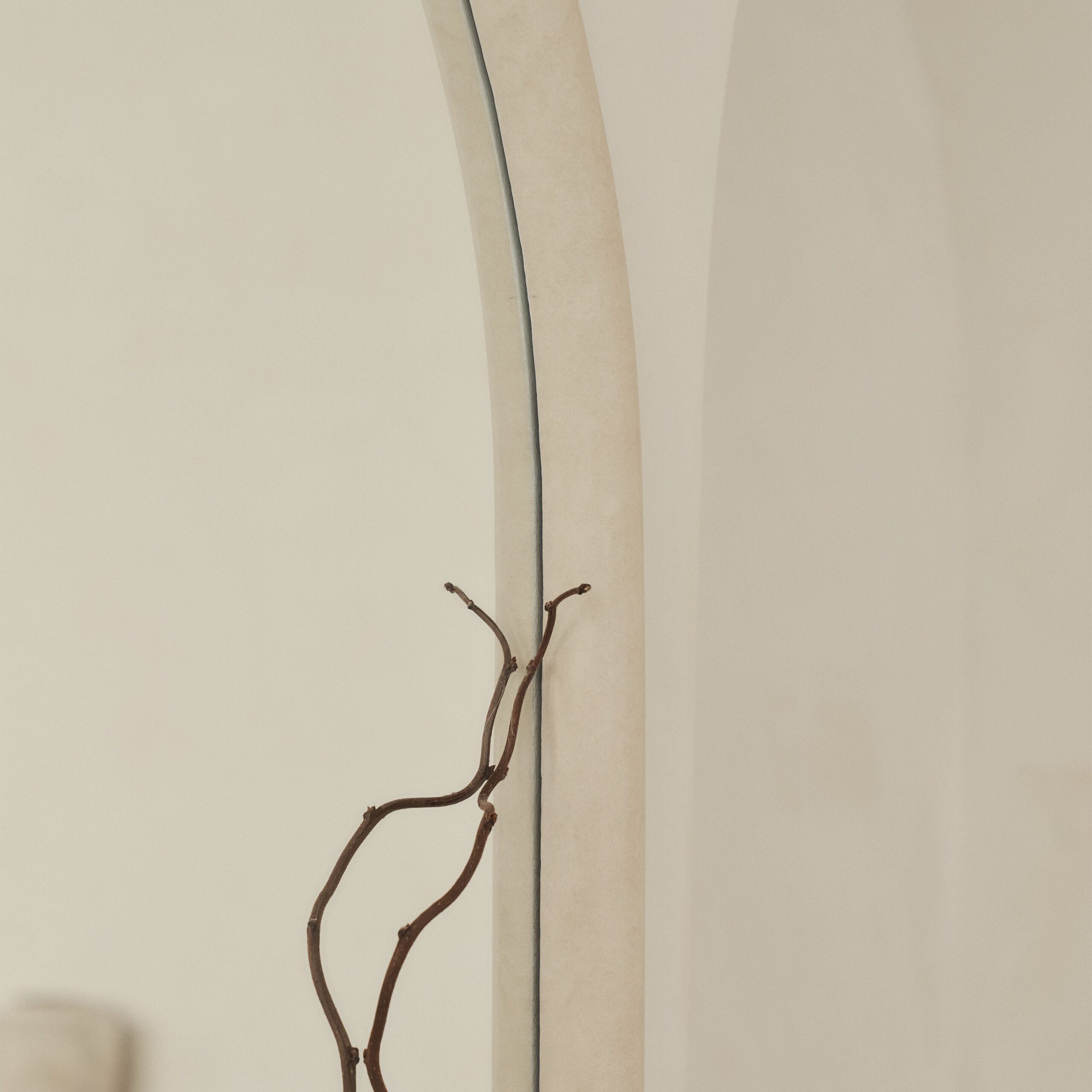 Amora - Extra Large Full Length Arched Concrete Mirror 190cm x 100cm - Image 8