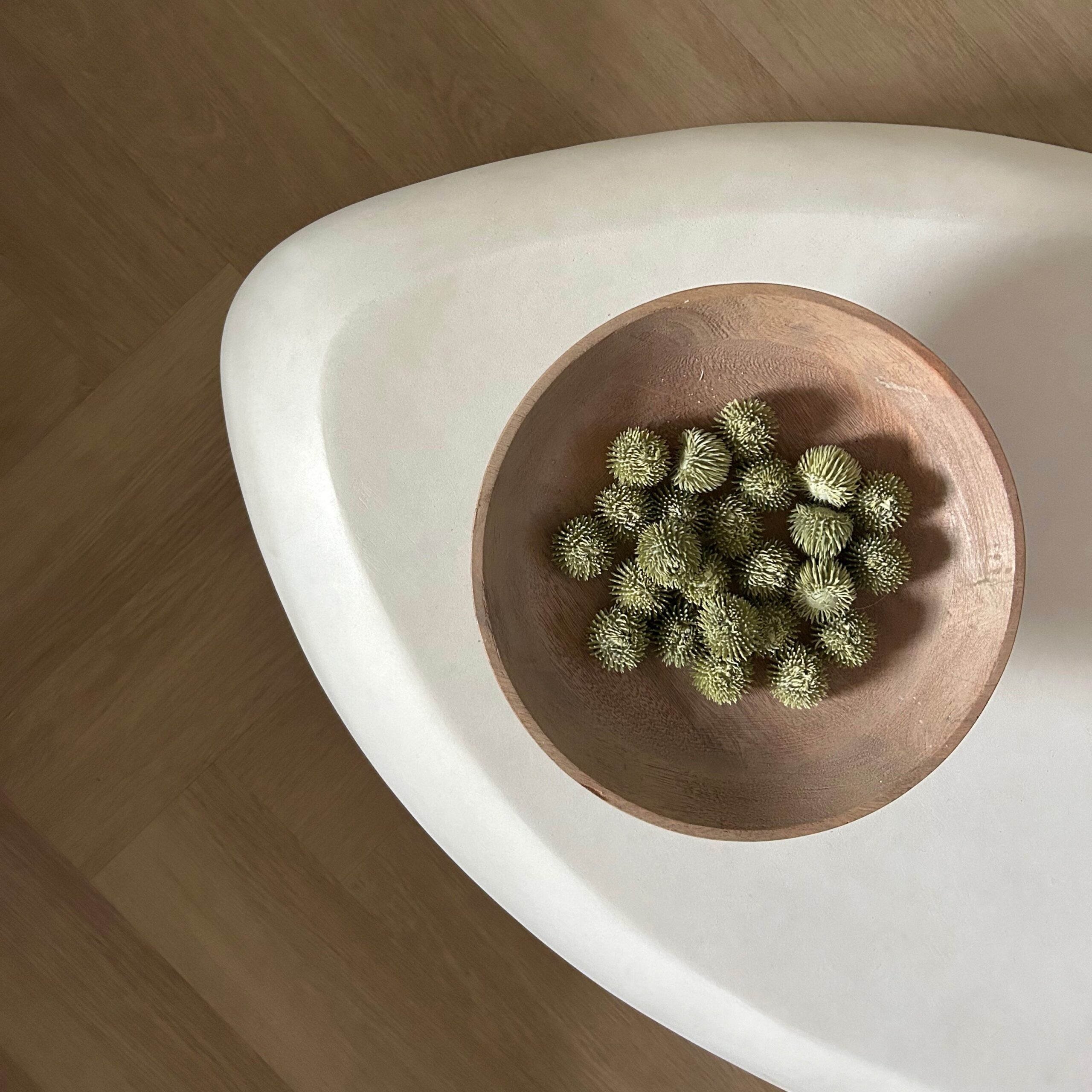 Zola - Minimal Concrete Pebble Coffee Table Extra Large - Image 2